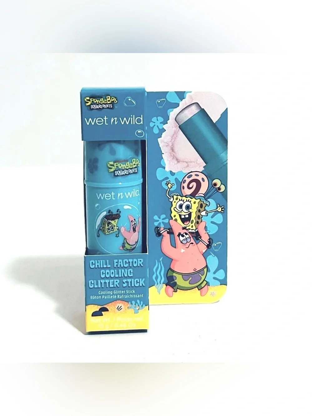 Wet n Wild SpongeBob Chill Factor Cooling Glitter Stick Eye Cream